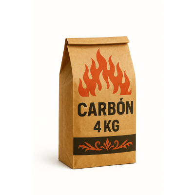 Carbón Bolsa 4 Kgs