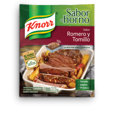 Sabor En Polvo Romero y tomillo Knorr